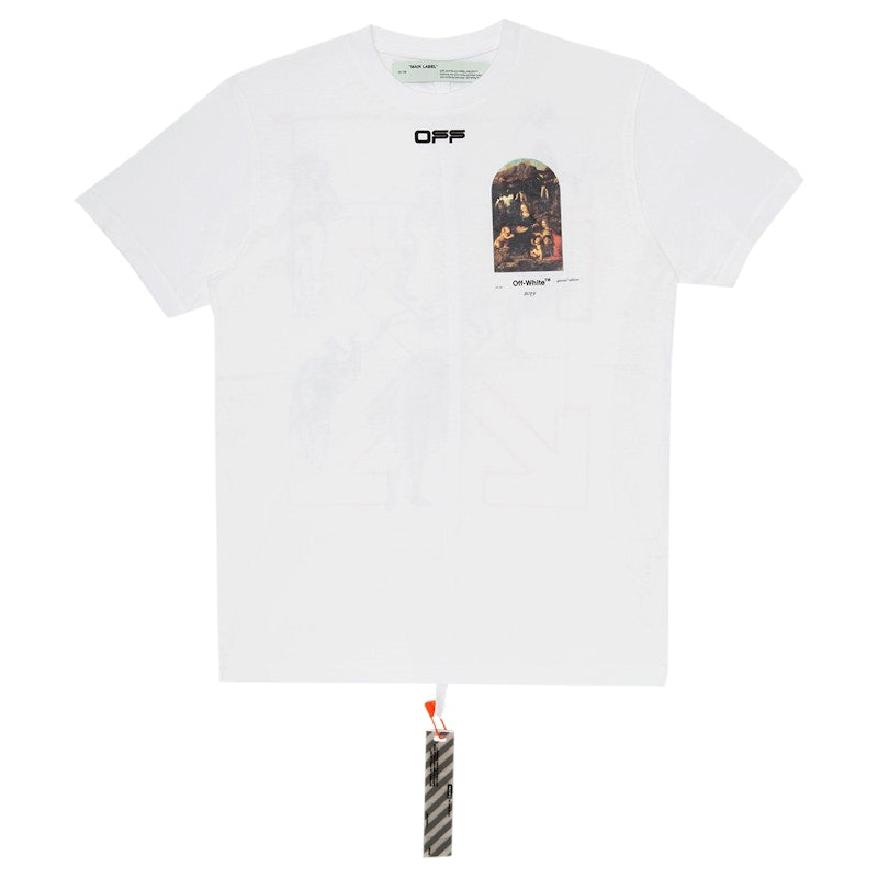 OFF-WHITE x Louvre Virgin T-shirt White/Black