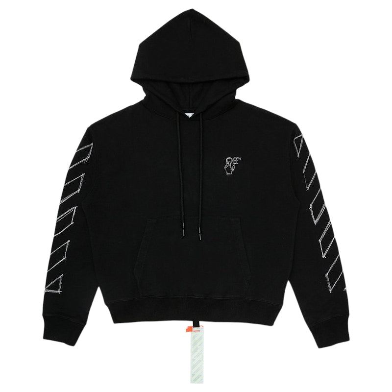 OFF-WHITE x Lunar New Year Arrows Hoodie Black/White