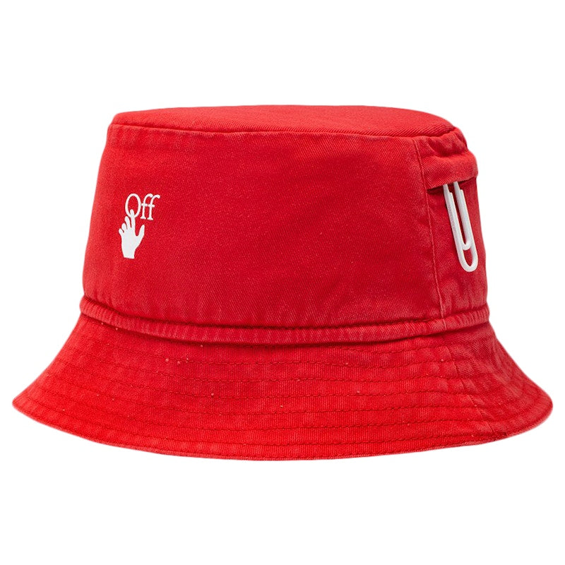 OFF-WHITE x Lunar New Year Bucket Hat Red/White