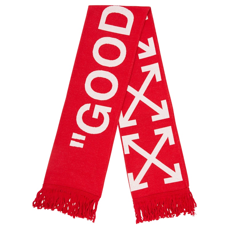 OFF-WHITE x Lunar New Year Good Luck Scarf Red/White