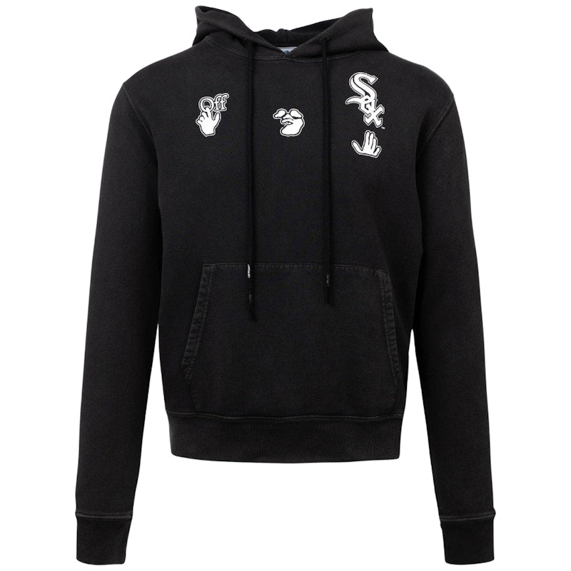 OFF-WHITE x MLB Chicago White Sox Slim Fit Hoodie Black