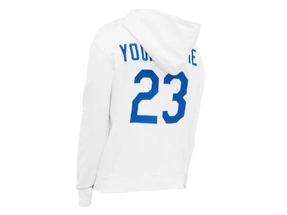 OFF-WHITE x MLB Los Angeles Dodgers Hoodie Cream/Blue