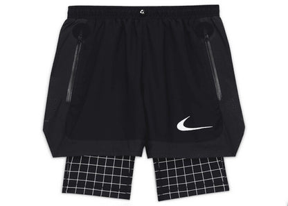 OFF-WHITE x Nike Shorts Black Grid