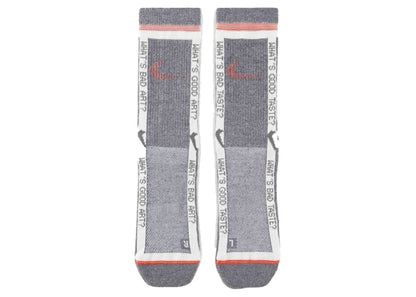 OFF-WHITE x Nike Socks Grey/Orange