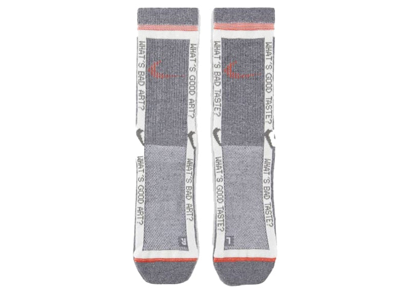 OFF-WHITE x Nike Socks Grey/Orange
