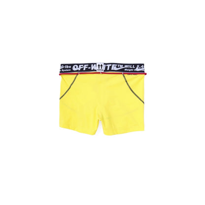 OFF-WHITE x Nike Women's Training Shorts Opti Yellow