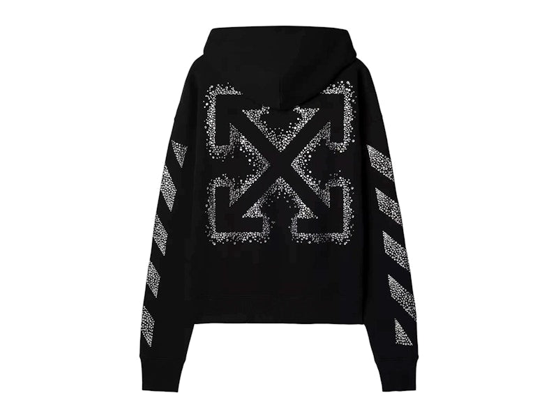 OFF-WHITE x Swarovski Arrow Hoodie Black