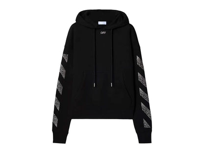 OFF-WHITE x Swarovski Arrow Hoodie Black