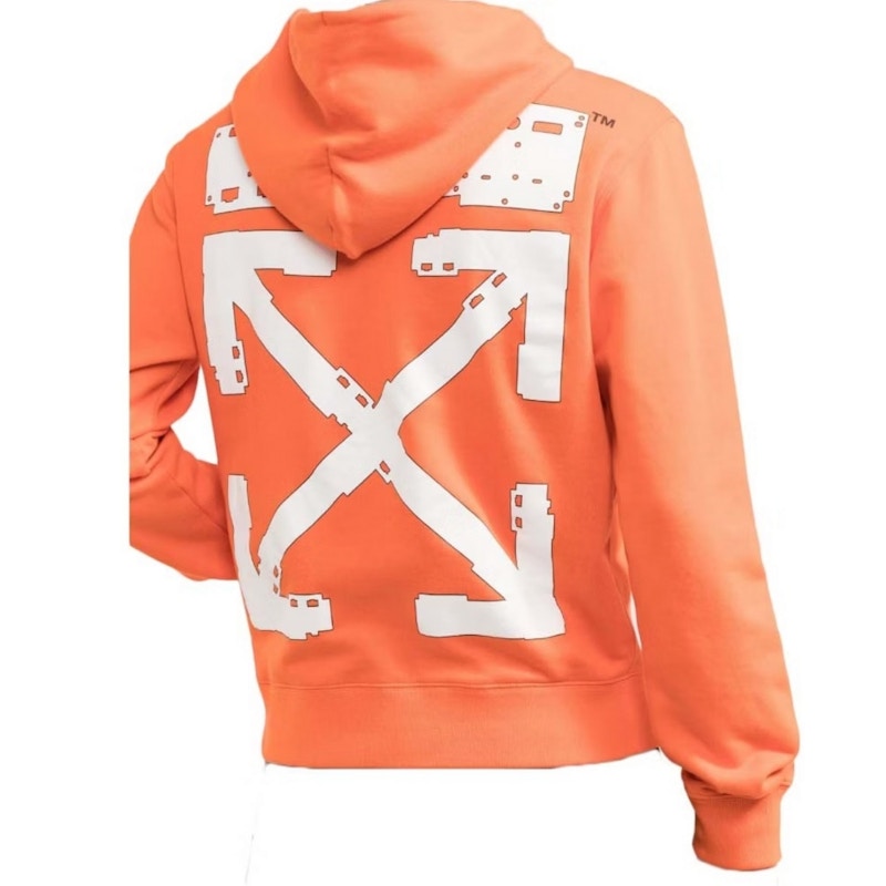 OFF-WHITE x Teenage Engineering Regular Fit Hoodie Orange