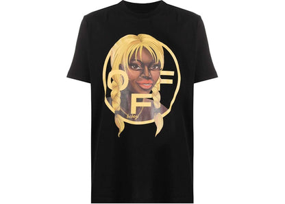 OFF-WHITE x Theophilus London Arrows-Motif Bebey T-shirt Black