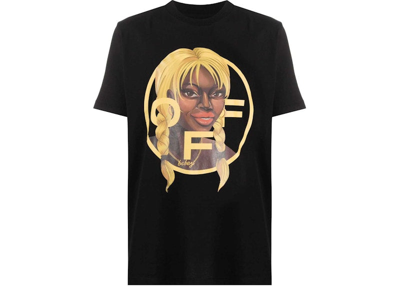 OFF-WHITE x Theophilus London Arrows-Motif Bebey T-shirt Black