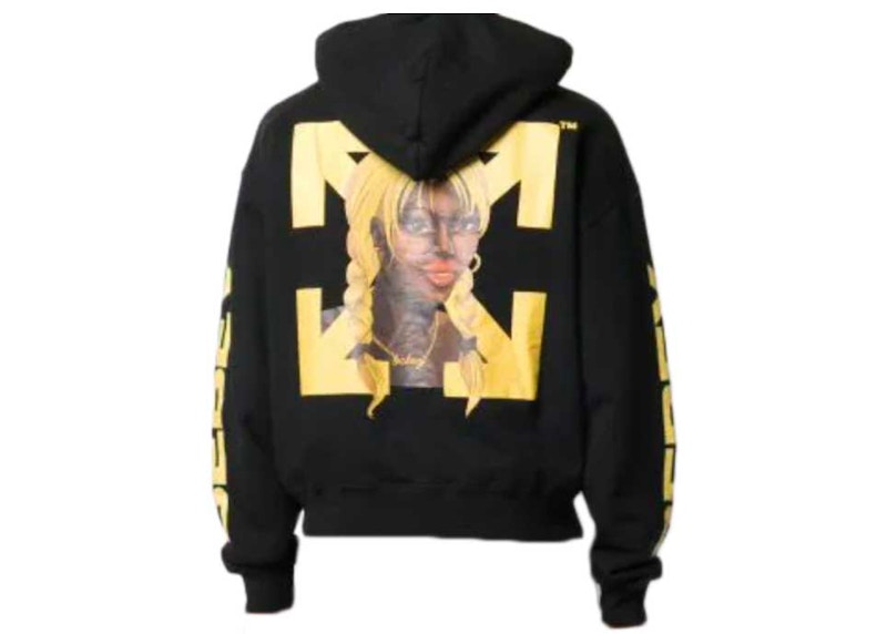 OFF-WHITE x Theophilus London Bebey Hoodie Black