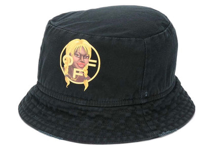 OFF-WHITE x Theophilus London Printed Bucket Hat Black