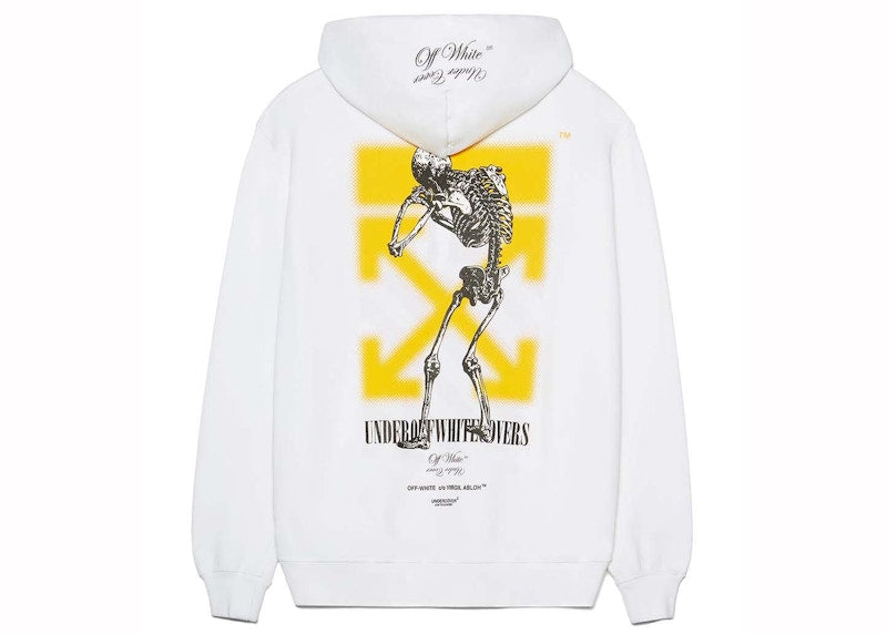 OFF-WHITE x UNDERCOVER Crossover Double Sided Logo Jacket White