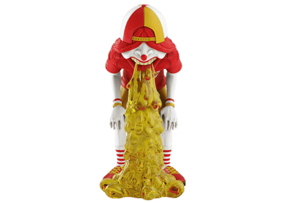 OKEH Mighty Jaxx Vomit Kid Fast Food Figure Red