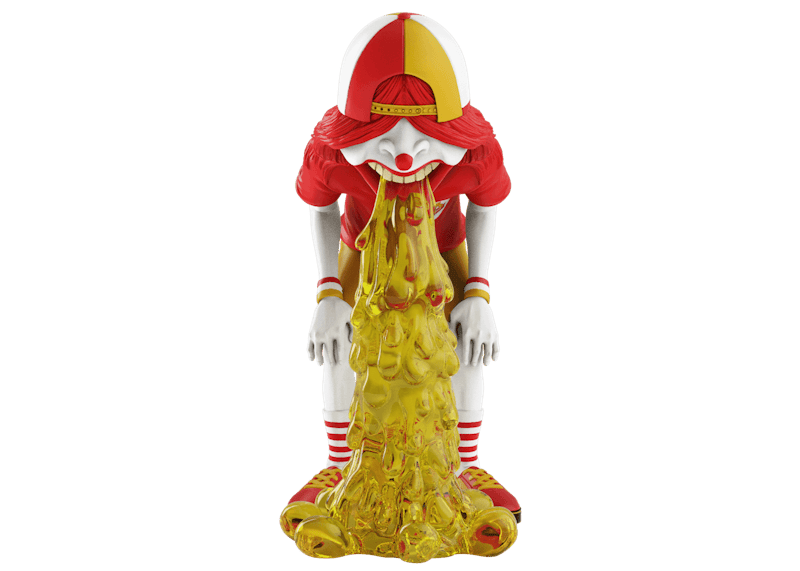 OKEH Mighty Jaxx Vomit Kid Fast Food Figure Red