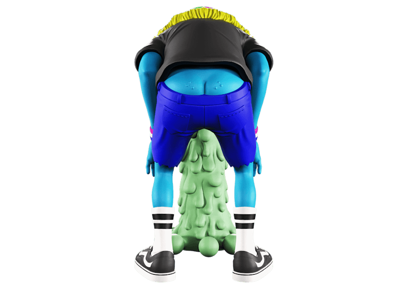 OKEH Mighty Jaxx Vomit Kid Figure