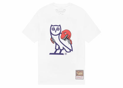 OVO 1995 Raptors OG Owl T-shirt White