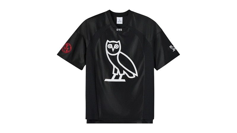 OVO 4L Football Jersey Black