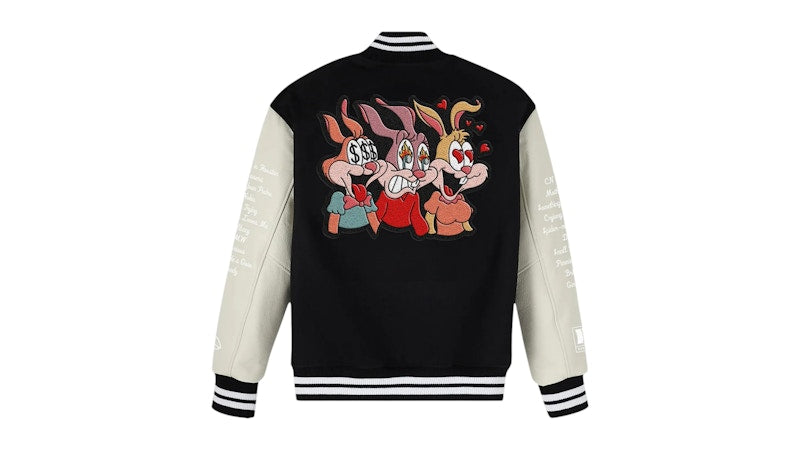 OVO $$$4U Album Varsity Jacket Black