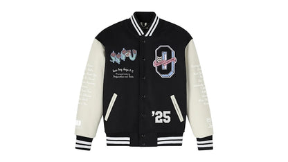 OVO $$$4U Album Varsity Jacket Black