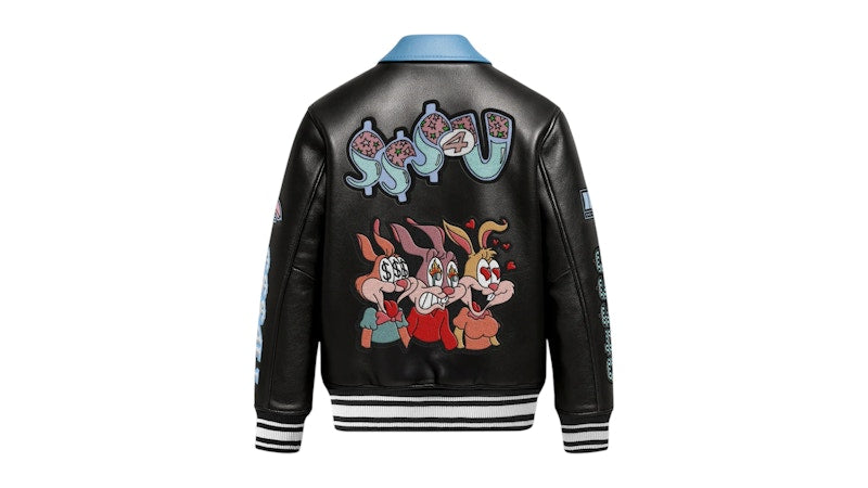OVO $$$4U Collared Varsity Jacket Black