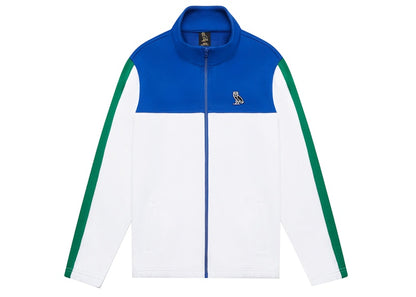 OVO All Court Track Jacket White/Blue/Green