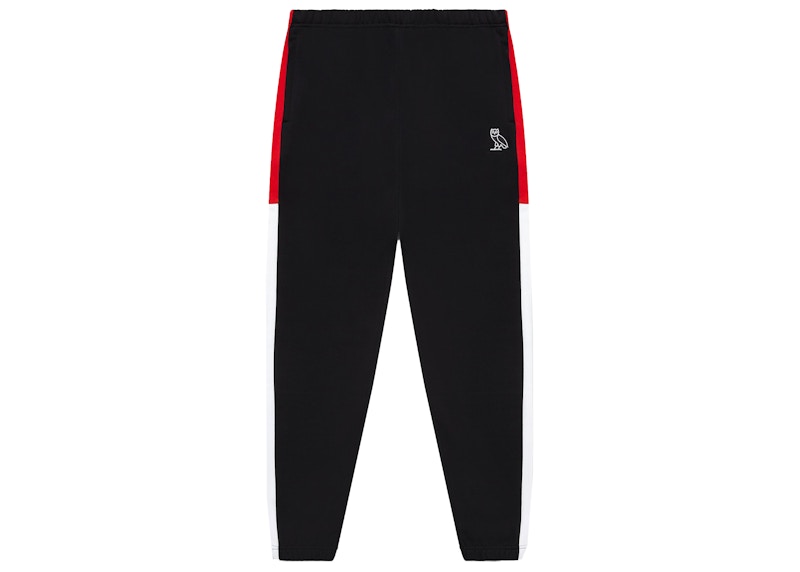 OVO All Court Track Pant Black/Red