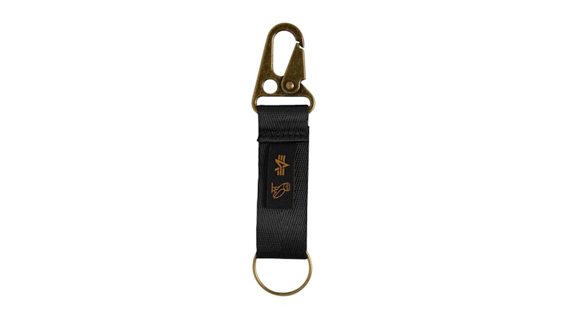 OVO Alpha Industries Carabiner Black