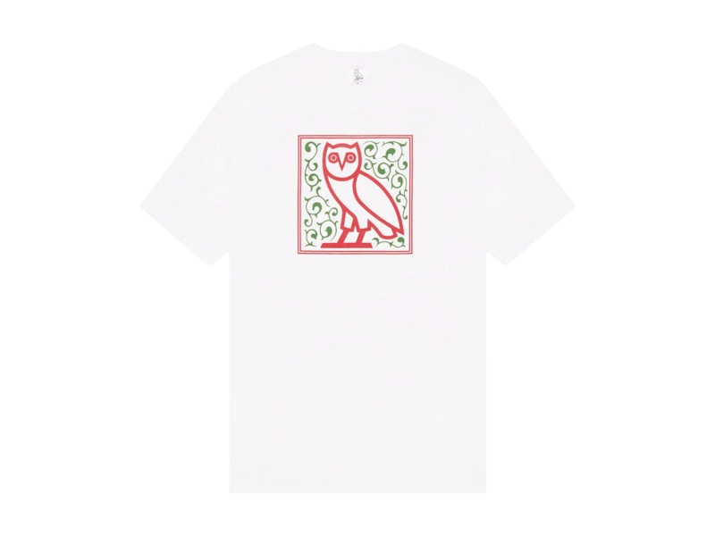 OVO Arabic Calligraphy Owl T-shirt White
