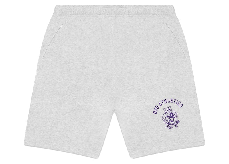OVO Athletics Sweatshort Heather Grey
