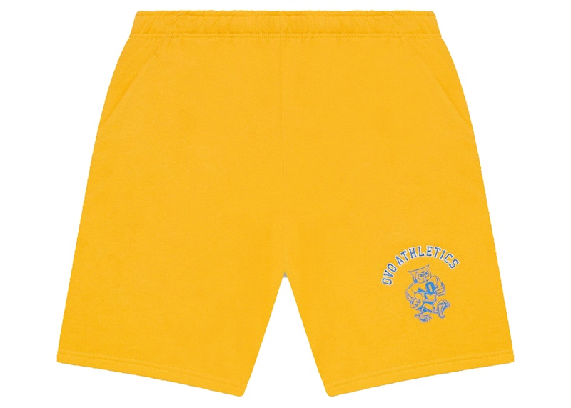 OVO Athletics Sweatshort Yellow