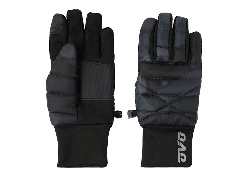 OVO Bounce Insulated Gloves Black Camo
