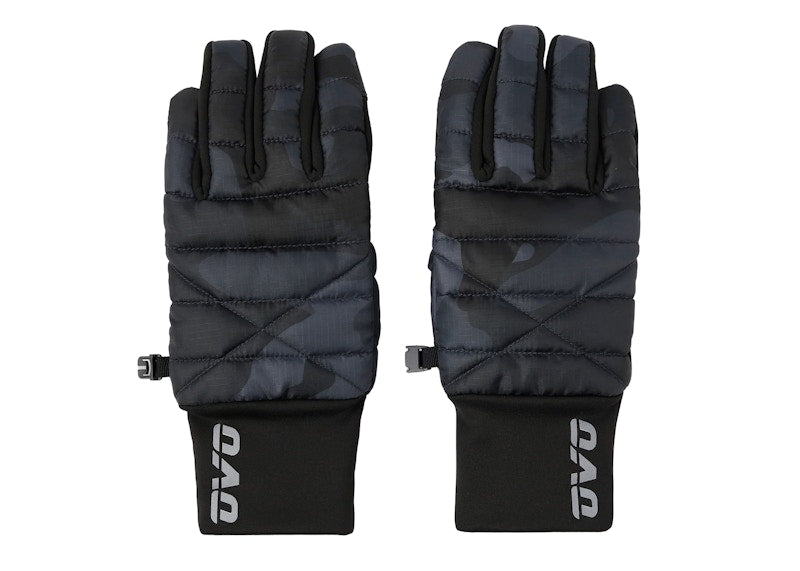 OVO Bounce Insulated Gloves Black Camo