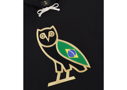 OVO Brazil OG Owl Hoodie Black