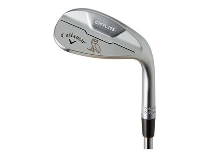 OVO Callaway Laster Logo Opus Brushed Chrome Wedge Left