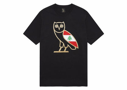 OVO Cedar of Lebanon OG Owl T-shirt Black