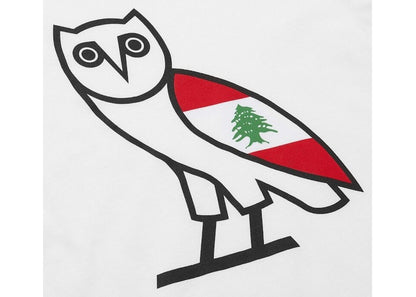 OVO Cedar of Lebanon OG Owl T-shirt White