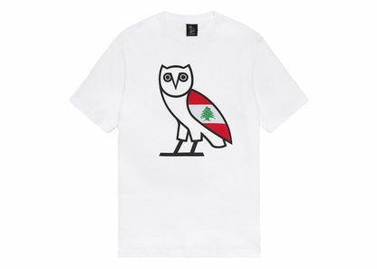 OVO Cedar of Lebanon OG Owl T-shirt White