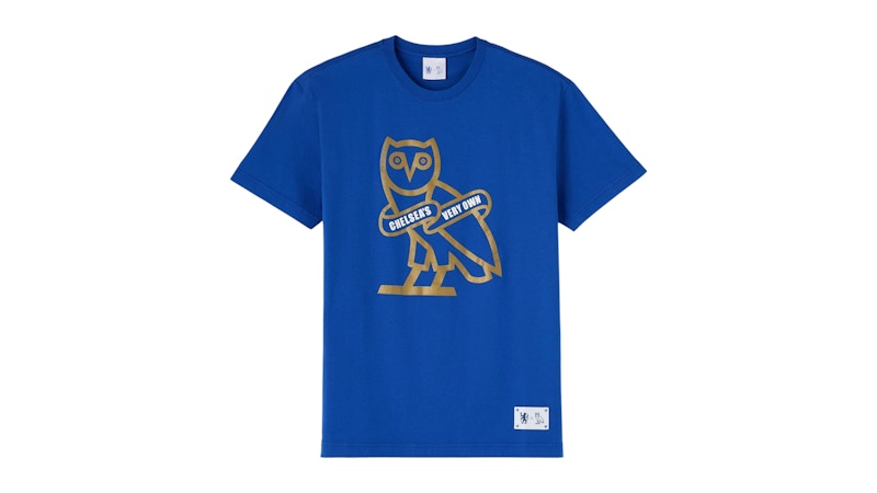 OVO Chelsea Fc Icon T-Shirt Blue