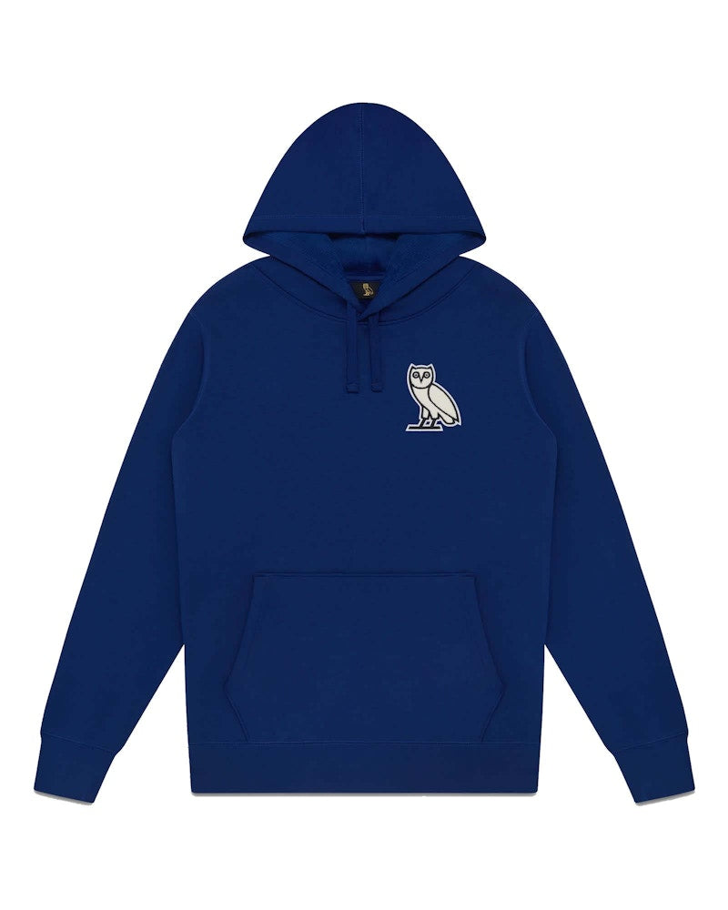 OVO Chenille Plush Hoodie Blue