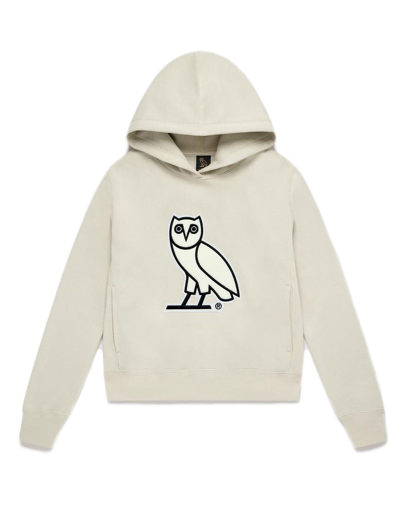OVO Chenille Womens Hoodie Sand