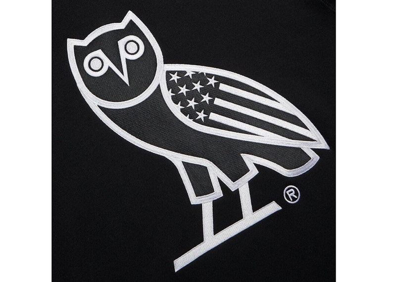 OVO USA OG Owl Chicago Exclusive Hoodie Black