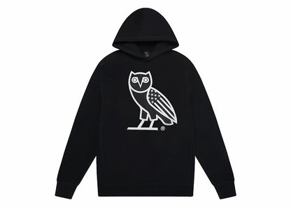 OVO USA OG Owl Chicago Exclusive Hoodie Black