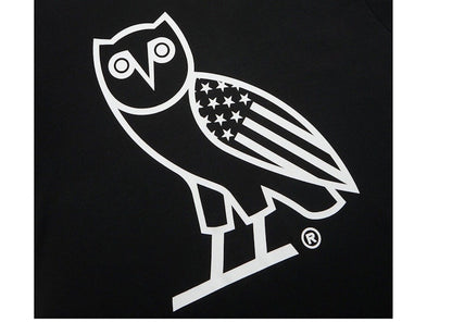 OVO USA OG Owl Chicago Exclusive T-shirt Black