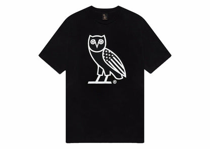 OVO USA OG Owl Chicago Exclusive T-shirt Black