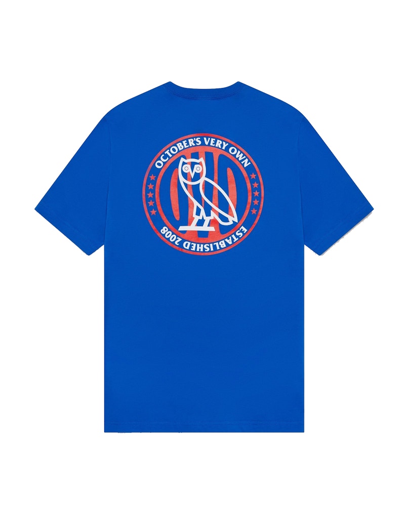 OVO Circle Ovo Stars T-shirt Royal Blue