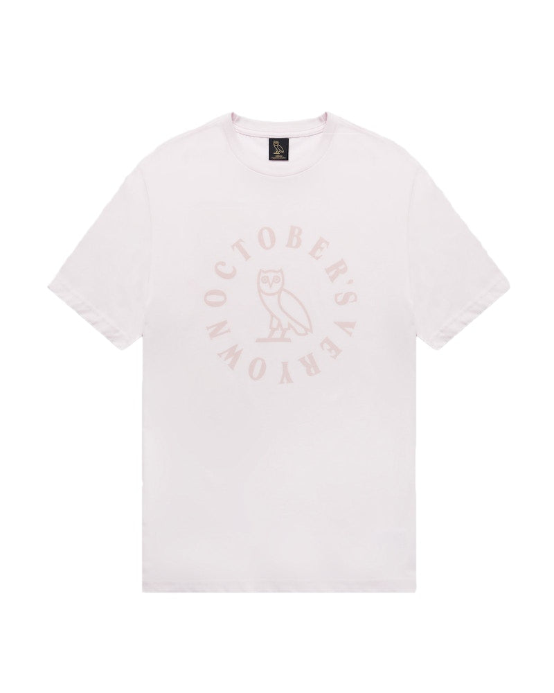 OVO Circle T-shirt Pale Pink
