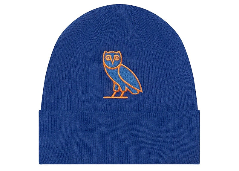 OVO Classic Owl Beanie Royal Blue