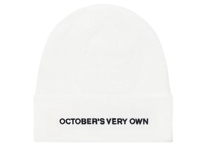 OVO Classic Owl Beanie White